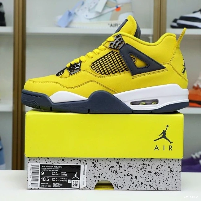 4 Kimikick 1992 'LIGHTNING' AIR RETRO AIR JORDAN JORDAN Affordable 1113